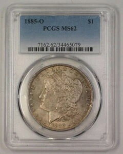 1885-O čK 1hd PCGS MS-62 g[ (17)