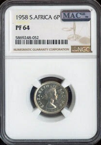 1958NAtJ Vo[ VbNXyX 6yX v[t NGC PF64 i - 985