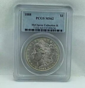 1888NK݁i}N[ERNVII-MS62APCGSFj