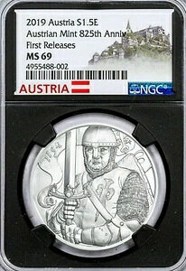 2019NI[XgA݃I|h / I[XgA825NLO NGC MS69 FR