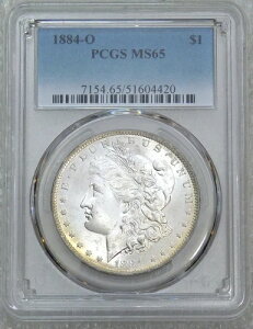 1884-O �����K����� PCGS MS65 �t���X�e�BPQ �V�i�Ӓ�� #N143A