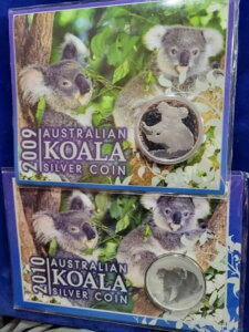 ?? 2009 & 2010 I[XgA RA 1h 1IX .999 Vo[ MtgJ[ht 