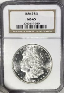 GEM BU 1880-S �����K����� NGC MS65 �������u���U�[�I����������������� WCBZ