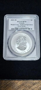 2021-W �J�i�_ ���[�v�����[�t �e�[���[�h �X�y�V���� PCGS SP70 FS �X�[�U���E�u�����g �T�C������