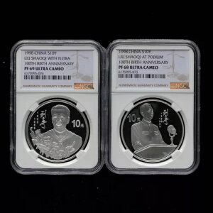 1998�N ���� 10�� ������a100���N�L�O 1�I���X��� NGC PF69