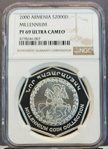 2000N AjA Vo[ 2000 DRAM ~jA NGC PF 69 EgJI A gbv|bv