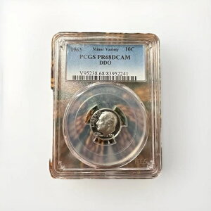 1963�N ���[�Y�x���g �_�C�� PCGS PR68 DCAM DDO - �}�C�i�[ ���@���G�[�V���� FS-101 �_�u���_�C �\��