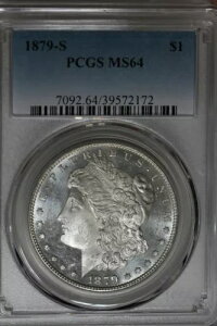 1879-S $1 PCGS MS64 K݁A