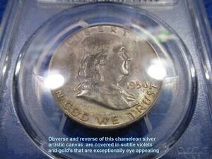 1950 D RPM tN n[t Ms64 FBL Te JI fGg[ WF PCGS GS/QRC