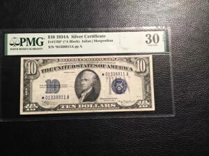 10.00 1934-A STAR Vo[ؖ PM 30 EPQ Fr1702