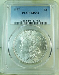 1897NKE_[ PCGS MS64 *VAM 8 _uX^[ TOP100*