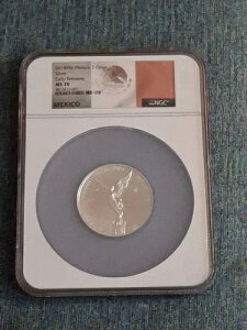 2018�N ���E���L�V�R ���x���^�b�h 2�I���X 2�I���X .999 �V���o�[ NGC MS70 �A�[���[�����[�X