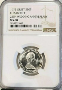 1972N W[W[ 50yX GUxX2 LO NGC MS 68  gbv|bv