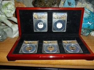 2011年 S 国立公園クォーター シルバー 5枚セット ファーストストライク ANACS PR 70 DCAM