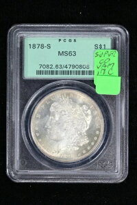 1878-S KE_[ X[p[CD VAM-17C _uD PCGS MS 63 3XOL