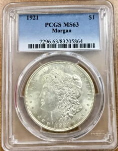 1921�N ���[�K���E�_���[ PCGS MS63 VAM 31A1 VSS ���󂠂�