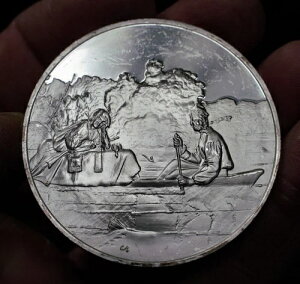 1975N ~Y[̖є珤l W[WErK 925Vo[A[go[ Eh C1895