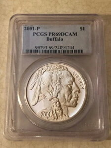 2001-P PCGS PR69 DCAM obt@[CfBA 1h