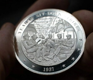 1937N 񎟐Eu [Yxg哝̂̎ qfuN̔ 925Vo[ C1179