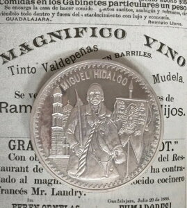 MIGUEL HIDALGO 2 gCIX .999 Vo[ [W Eh LVR RC Be[W A!