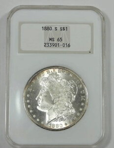 1880-S �����K����� NGC MS 65 �F�� ~ �̂́u�t�@�b�e�B�v�z���_�[