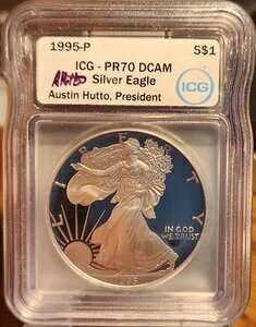 1995-P PR 70 DCAM AJ Vo[ C[O $1 ICG I[XeBEnbg[ TC A PCGS NGC
