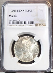 1901�N �C���h ��� 1���s�[ ���B�N�g���A���� NGC MS 63 �������P��