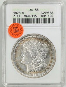 1878�N �g���v���u���b�T�� 1�h�� �����K����� AU55 ANACS 2499588 VAM-115 TOP-100