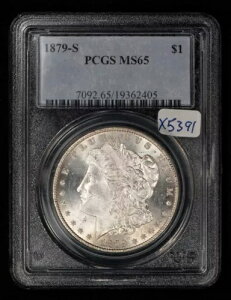 1879-S 1hK - KX\ - PCGS MS 65 - SKU-X5391