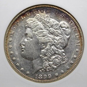 1899NuOvK *MICRO O* VAM-31 $1 ANACS AU50 #010 Top-100 ECC&C