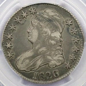 1826N 50Zg LbvhoXg n[t_[ O-105 _uvt@C - PCGS VF 35
