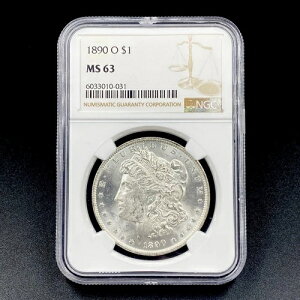 1890-O K 1h NGC | MS63