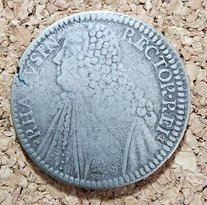 1767 Ragusa Tallero (Thaler) Ducat et Sem GA GA - �N���A�`�A - �V���o�[