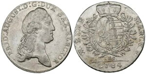 �h�C�c - �U�N�Z���^�[���[ 1784 - �� 0.833�A28.063g�A? 42 mm KM# 992 fast VZ-