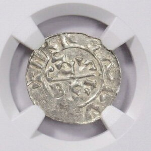 Hermann Von Kalvelage Germany AD 1020-1051 NGC MS 64 �V���o�[ �f�i�[�� �G���f��