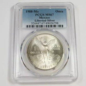 1988�N Mo PCGS MS67 - ���L�V�R - �g�[�����H 1�I���X �V���o�[ ���x���^�b�h �I���U #49714A