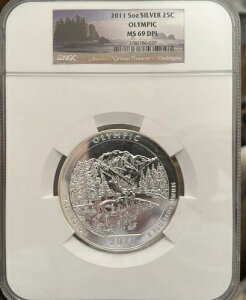 2011N 5IX  25Zg IsbNEAJ UEr[eBt NGC MS 69 DPL .999 