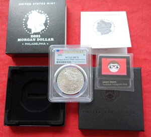 2021-P $1 MS70 PCGS K 99.9% Vo[ h t@[XgXgCN USA x