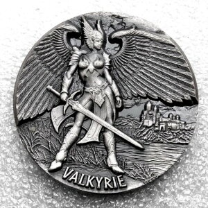 2016 Tokelau - 3IX Vo[ -Legends of Asgard VALKYRIE UHR AeB[NH
