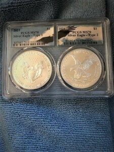 2021N 2gVo[C[OZbg MS-70 PCGS (^Cv1 & 2) AC[Oz_[