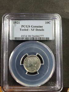 1921N 10Zg }[L[_C PCGS  XF ڍ Ht ɃN[ȍH