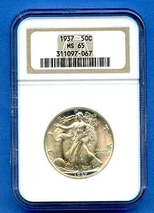 1937N P NGC MS65 EH[LOEoeB Vo[ n[th 50Zg č RC uXgzCg