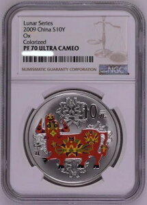 NGC PF70 ���� 2009�N ���x �N�N �J���[��� 1�I���X 10��