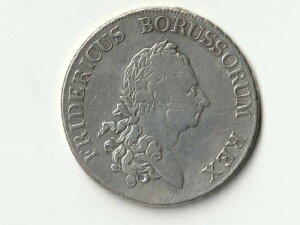 vCZ 1781 A Reichs Thaler Fridericus Borussorum Rex Vo[-