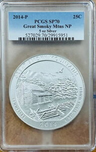 2013-P �t�H�[�g�E�}�b�P�����[ ATB 5�I���X �V���o�[ PCGS SP70 �Z�I�h�A�E���[�Y�x���g���x��
