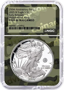 2025 W $1 Vo[C[O 250NLO ėR vCx[g NGC PF69 UCAM ER Jt[W RA