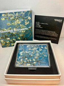 2024年 フィンセント・ファン・ゴッホ「アーモンドの花 1890」1オンス銀貨と14オンス銅貨