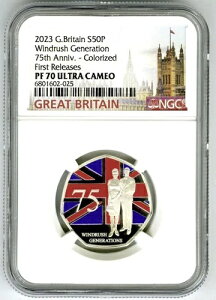 2023N CMX S50P Vo[ v[t NGC PF70 UCAM 75th EBhbV WFl[V - FR