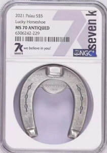 7k Metals Lucky Horseshoe 2021 �p���I MS70 1 �I���X .999 �V���o�[ �R�C�� ���s���� 2500 ��!