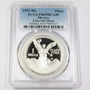 1991 Mo PCGS PR69 DCAM - LVR - 1 IX Vo[ x^ A IU #44568A